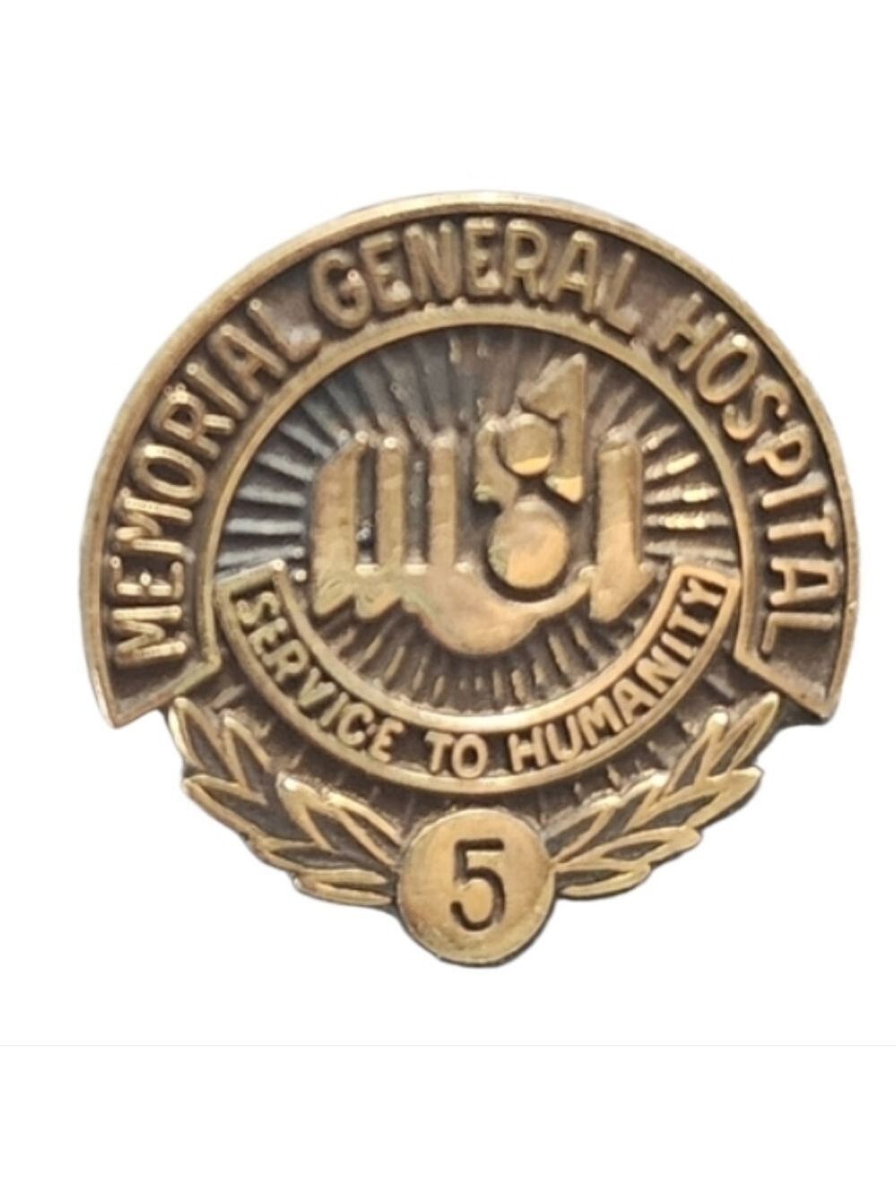 LGB 10K Gold Filled Service Pin